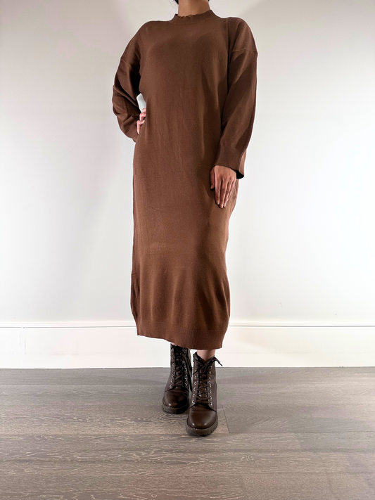 AYZEL - Knit Dress In Brown